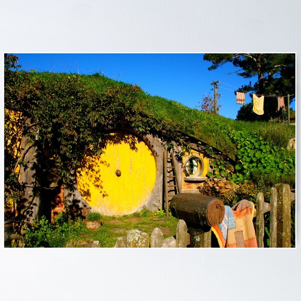Item preview, Sam and Rosie's home - Hobbiton, New Zealand designed and sold by PopularTeesandStuff.
