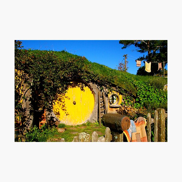Item preview, Sam and Rosie's home - Hobbiton, New Zealand designed and sold by PopularTeesandStuff.