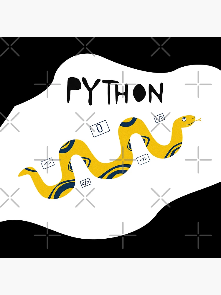 Thumbnail 4 of 4, Clock, Python Programming Language T-Shirt Design designed and sold by deepakrode7.