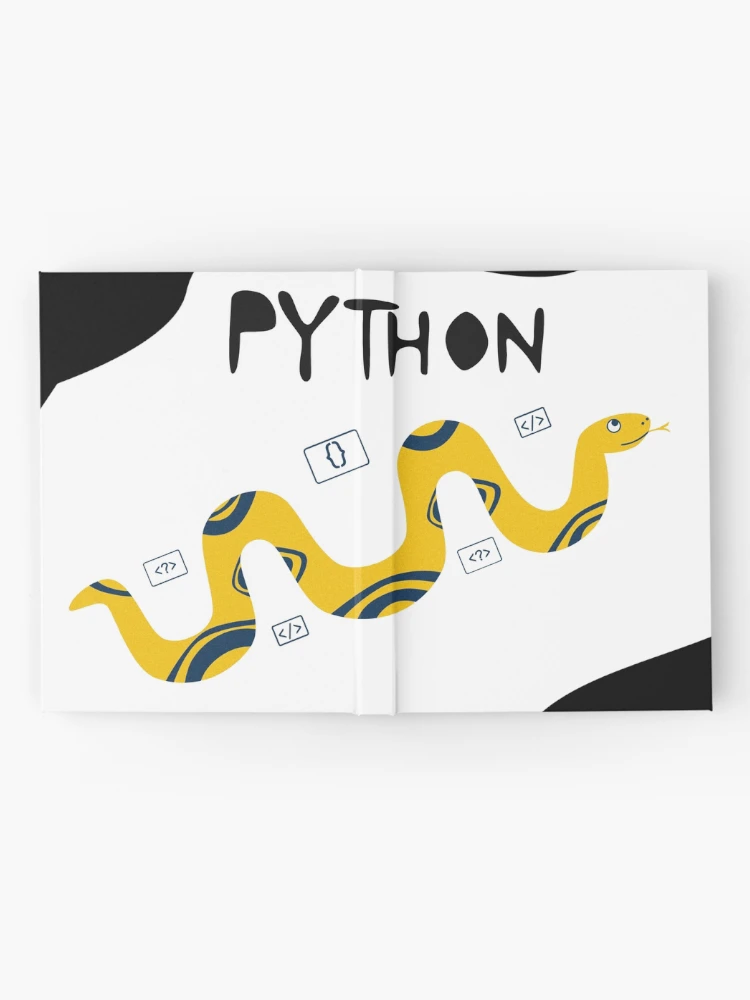 Thumbnail 2 of 3, Journal, Python Programming Language T-Shirt Design designed and sold by deepakrode7.