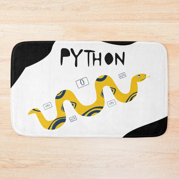 Item preview, Python Programming Language T-Shirt Design designed and sold by deepakrode7.