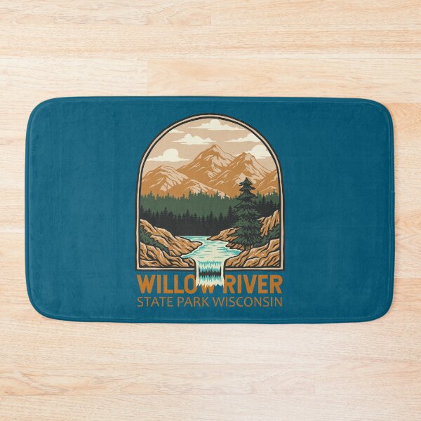 Item preview, Willow River State Park Wisconsin Emblem designed and sold by KrisSidDesigns.