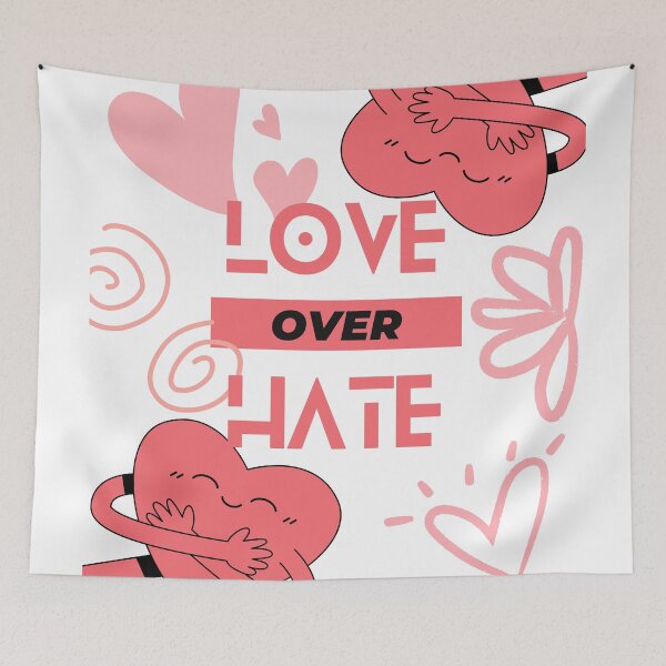 Item preview, Love Over Hate  designed and sold by DJava-ArtO.