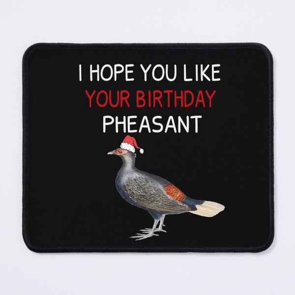 Item preview, Pheasant birthday card - fun birthday card - birthday card - pheasant - funny birthday designed and sold by Ikgha.