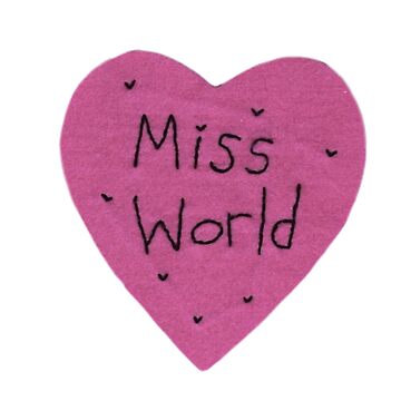 Artwork thumbnail, Miss World by Juana S