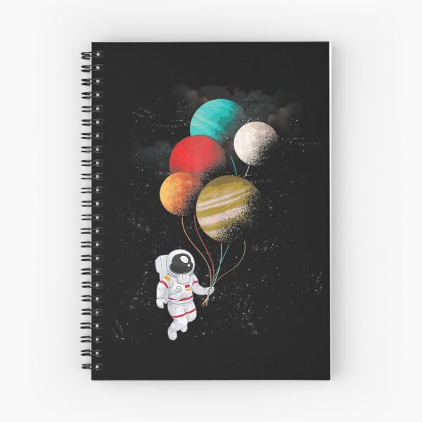 Item preview,  Astronaut Holding Planet Balloons - Astronaut holding planet balloons solar system space designed and sold by NabShirts ⭐⭐⭐⭐⭐.