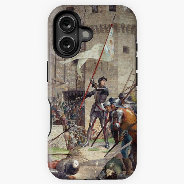 Artikel-Vorschau von Jeanne d'Arc bei der Belagerung von Orléans (1428-1429) von Jules Eugène Lenepveu (1819-1898), designt und verkauft von Vintage-TM.