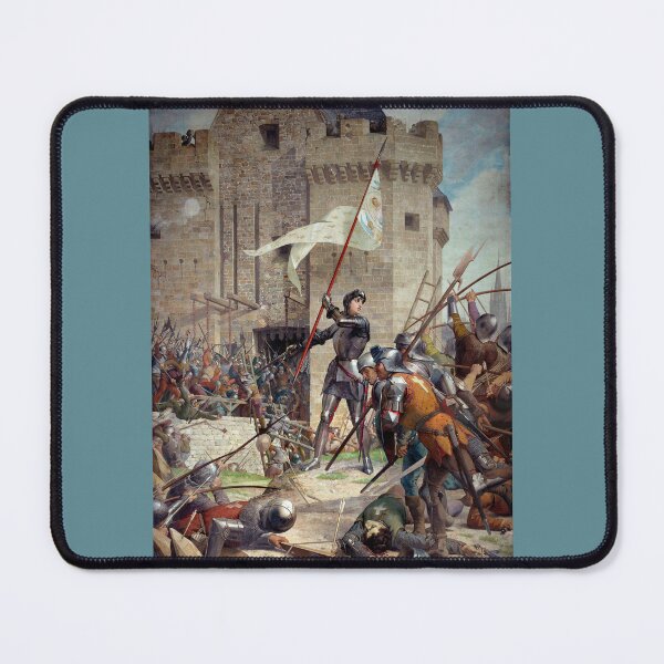 Item preview, Jeanne d'Arc at the Siege of Orléans (1428-1429) by Jules Eugène Lenepveu (1819-1898) designed and sold by Vintage-TM.