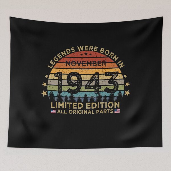 Item preview, Legends Were Born In November 1943 Limited Edition Patriotic designed and sold by cssdru.