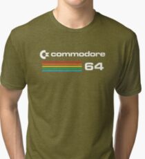 The Commodore 64 Tri-blend T-Shirt