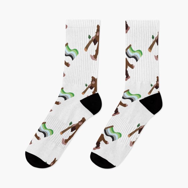 Item preview, Bigfoot Pride - Aromantic designed and sold by Purple-Capybara.