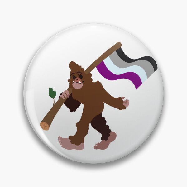 Item preview, Bigfoot Pride - Asexual designed and sold by Purple-Capybara.