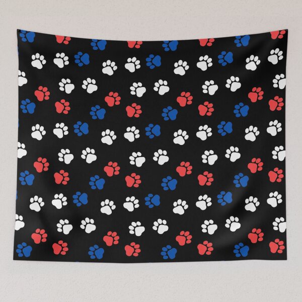 Item preview, Pet Paws Pattern Ver. 4 Patriotic designed and sold by coltian.