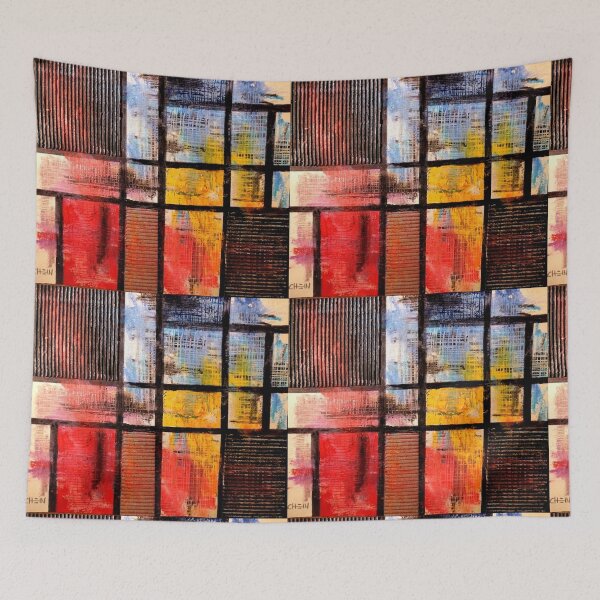 Item preview, Interventions 4: Mondrian (abstract) designed and sold by Manolo1923.