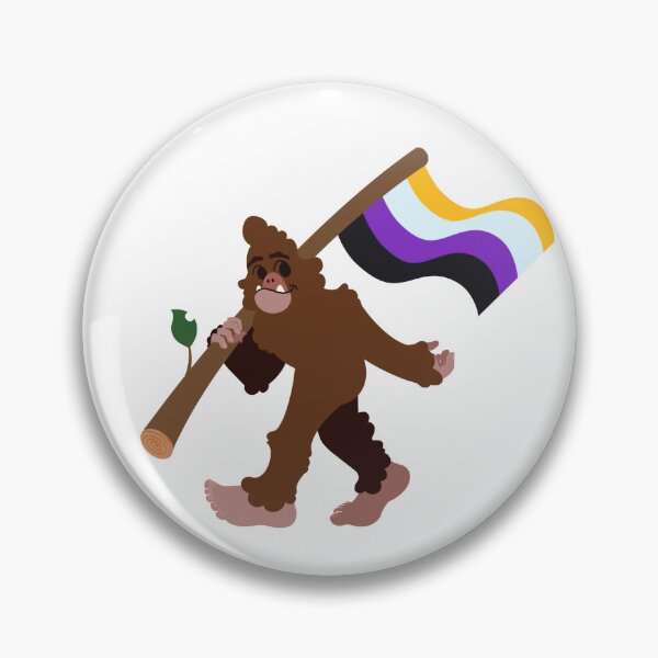 Item preview, Bigfoot Pride - Nonbinary designed and sold by Purple-Capybara.