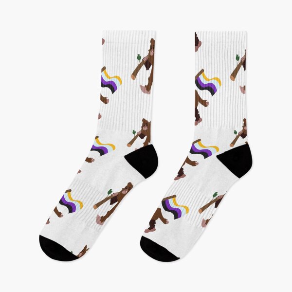 Item preview, Bigfoot Pride - Nonbinary designed and sold by Purple-Capybara.