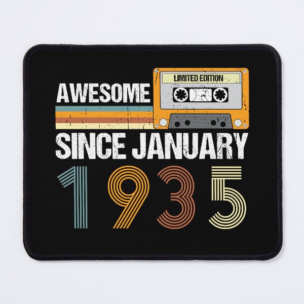 Item preview, Awesome Since January 1935 | 88th Birthday Gifts | 88 Years Old Gifts designed and sold by AMINE  ★★★★★.