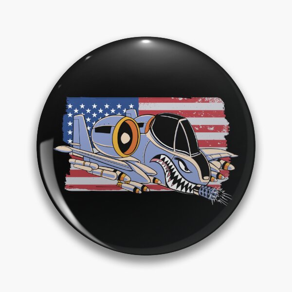 Artikelvorschau, A-10 Warthog Military Airplane USA Flag A10 Thunderbird Gear entworfen und verkauft von DynamicDesign.