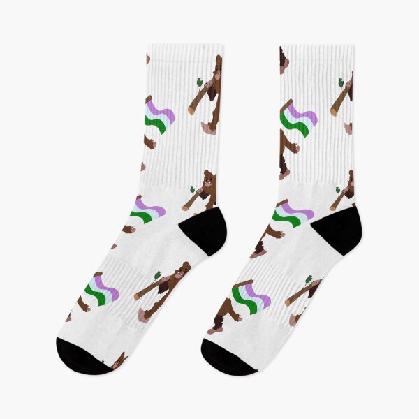 Item preview, Bigfoot Pride - Genderqueer designed and sold by Purple-Capybara.