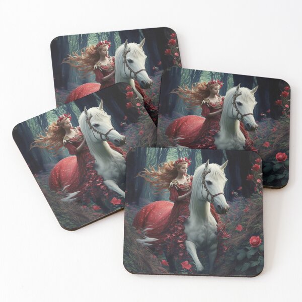 Item preview, Girl Riding Horse Art for home or office designed and sold by BeaconMarketing.