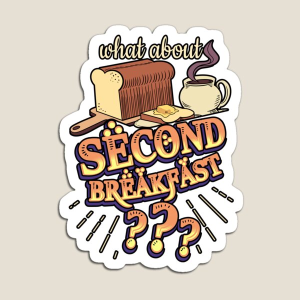 Item preview, Second Breakfast designed and sold by Milmino.