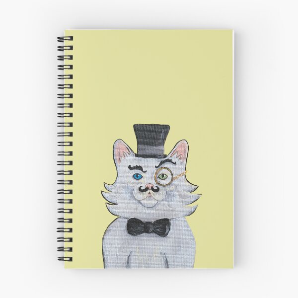 Item preview, Fancy Gentleman Cat with Monocle  designed and sold by DaughertyDraws.