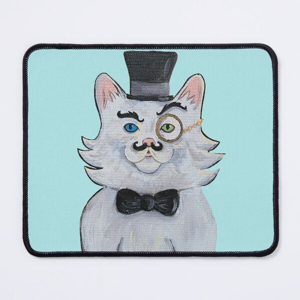 Item preview, Fancy Gentleman Cat with Monocle  designed and sold by DaughertyDraws.