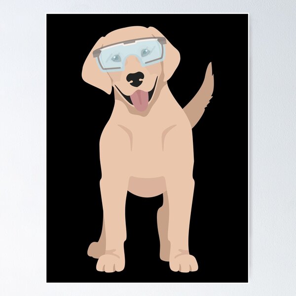 Item preview, Lab Safety Labrador Retriever designed and sold by LatterDaze.