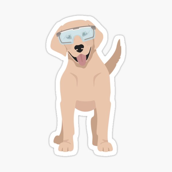 Item preview, Lab Safety Labrador Retriever designed and sold by LatterDaze.