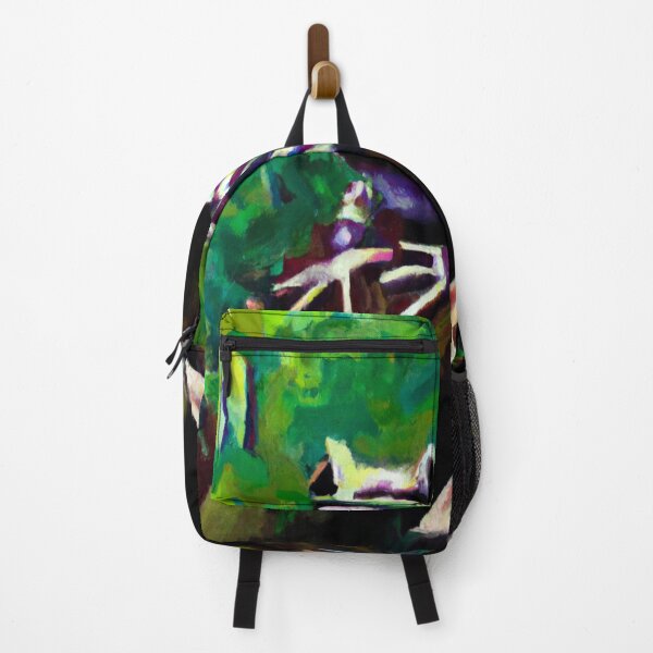 Item preview, Frog in the Forest Oil Painting designed and sold by Pixelish.