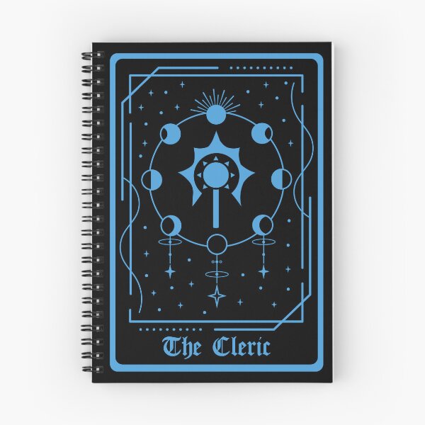 Item preview, D&D Cleric Class Tarot Card designed and sold by sunburstrpg.