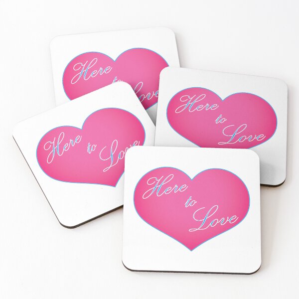 Item preview, Here to Love - positive affirmations designed and sold by ShaneCRob.