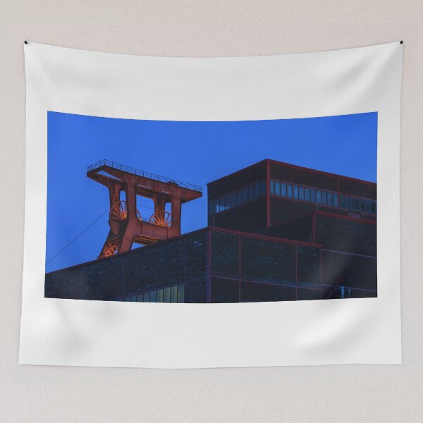 Item preview, Zollverein colliery in the evening hours designed and sold by kohlenjunge.