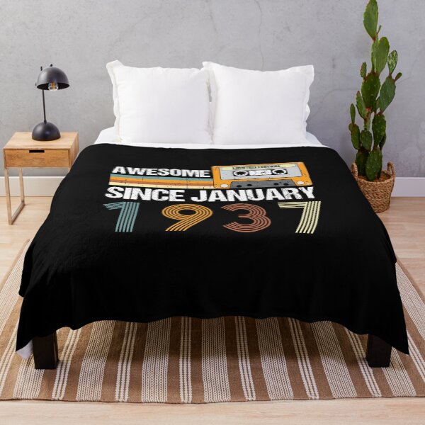 Item preview, Awesome Since January 1937 | 86th Birthday Gifts | 86 Years Old Gifts designed and sold by AMINE  ★★★★★.