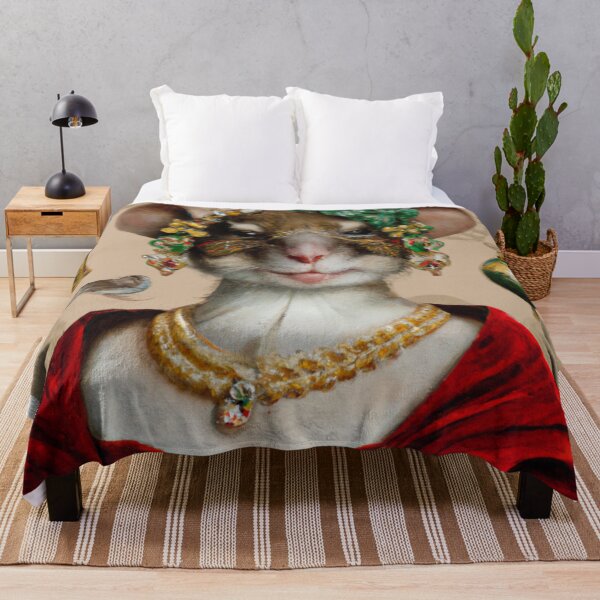 Item preview, Funny Royal Christmas, Pet Portrait, Royal Mouse Paintings, Renaissance Pet King Portrait, Classic Pet Portrait, Printable, Wall Art,Digital designed and sold by RadRococo.