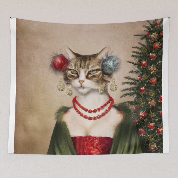 Item preview, Funny Royal Christmas, Pet Portrait,Royal Dog Paintings, Renaissance Pet King Portrait, Classic Pet Portrait, Printable, Wall Art,Digital designed and sold by RadRococo.