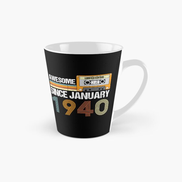 Item preview, Awesome Since January 1940 | 83th Birthday Gifts | 83 Years Old Gifts designed and sold by AMINE  ★★★★★.