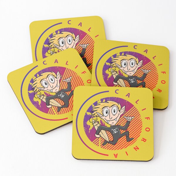Item preview, Summer funny monster california beach designed and sold by ImaginarStore.