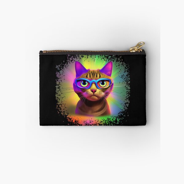 Item preview, Dreamy Disco Cat Wearing Glasses designed and sold by Rocketman2017.