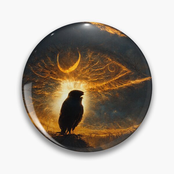 Item preview, Eye of Horus glowing in sky designed and sold by VirginHypnose.