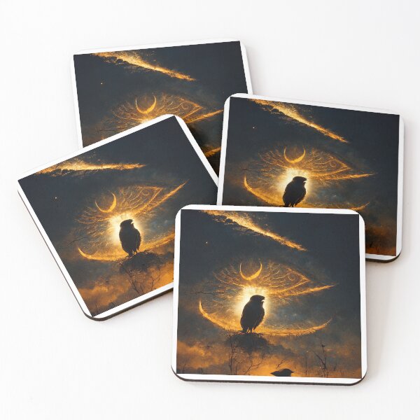 Item preview, Eye of Horus glowing in sky designed and sold by VirginHypnose.