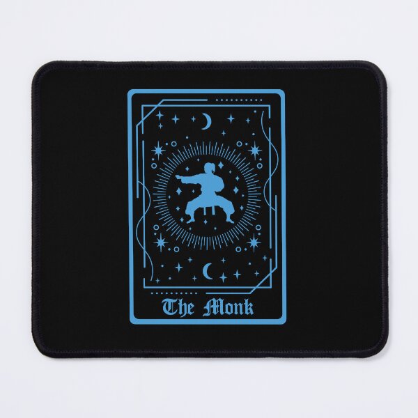 Item preview, D&D Monk Class Tarot Card designed and sold by sunburstrpg.