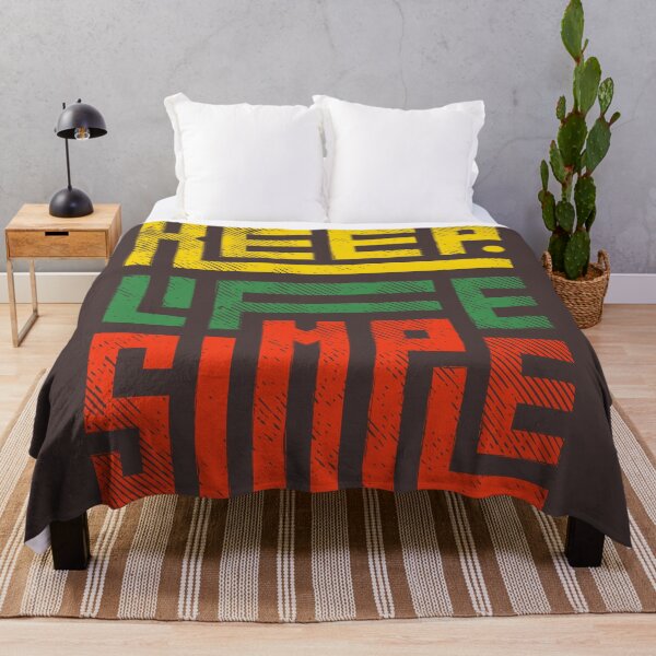 Item preview, Keep Life Simple Retro Art designed and sold by DJava-ArtO.