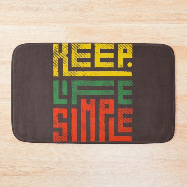 Item preview, Keep Life Simple Retro Art designed and sold by DJava-ArtO.