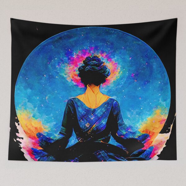 Item preview, I Am a Cosmic Being - spiritual art spiritual artwork spirituality wellness well-being meditation starseed designed and sold by LvSoulCreations.