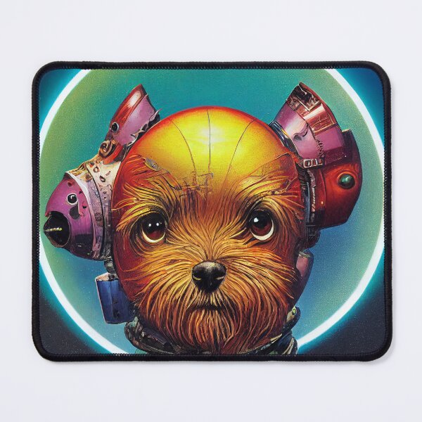 Item preview, Astronaut Maltese Puppy Nr. 1 designed and sold by thesupremewiz.