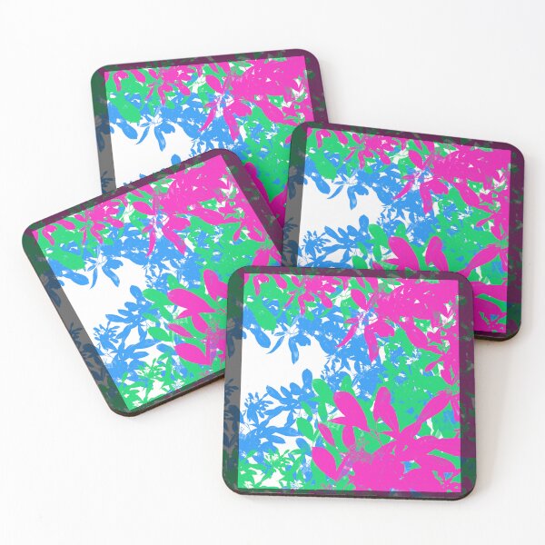 Item preview, Polysexual flowers (with a border) designed and sold by StrwbrryWillow.