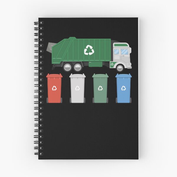 Item preview, Garbage Truck Recycle Bins Garbage Day Garbage Trucks Gear designed and sold by DynamicDesign.