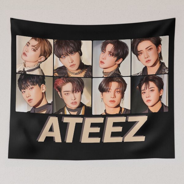Item preview, Ateez the World EP. Paradigm Group 1 designed and sold by LiveKpop.