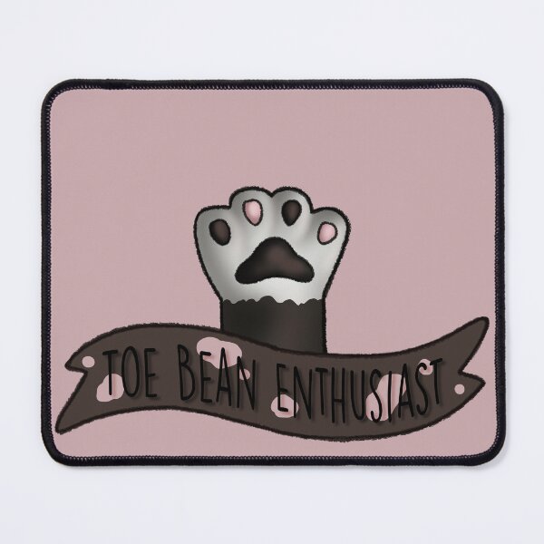 Item preview, Toe Bean Enthusiast Black and White With Mixed Beans designed and sold by Zephyr-Studio.